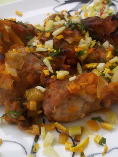 Foto principal de Conejo con verduras al horno y gramola