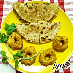 A picture of Puran Poli.
