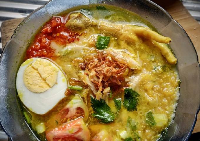 Soto Lamongan Tabur Serbuk Koya