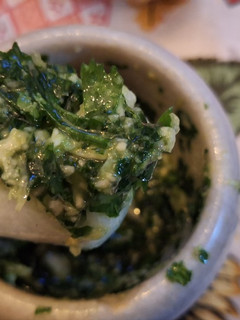 Una foto de Pesto de piñones