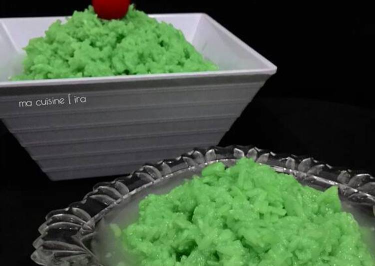 Resep Tape Ketan Hijau, Sempurna