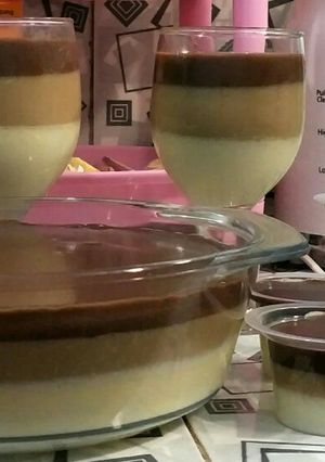 Foto resep Puding tiramisu