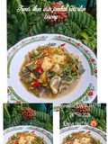 Tumis ikan asin jambal roti dan terong