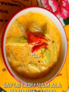 Foto resep Sayur Labu Siam ala Nasi Liwet Solo