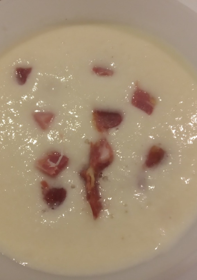 Una foto de Crema fría de Melón a tú gusto