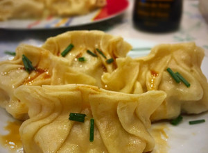 Foto di Gyoza (ravioli giapponesi)