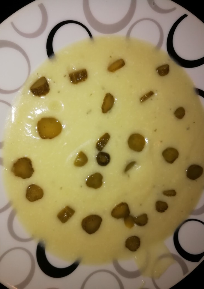 Una foto de Crema de calabacín