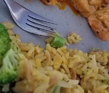 Ultimate Prepare Recipe Seasoned Baked Chicken and Cheddar Broccoli Rice Delicious