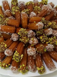 صورة لوصفة بلح الشام طعم رائع ولذيذ😋😋😋