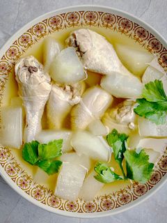 รูปของ ไก่ตุ๋นฟักมะนาวดอง