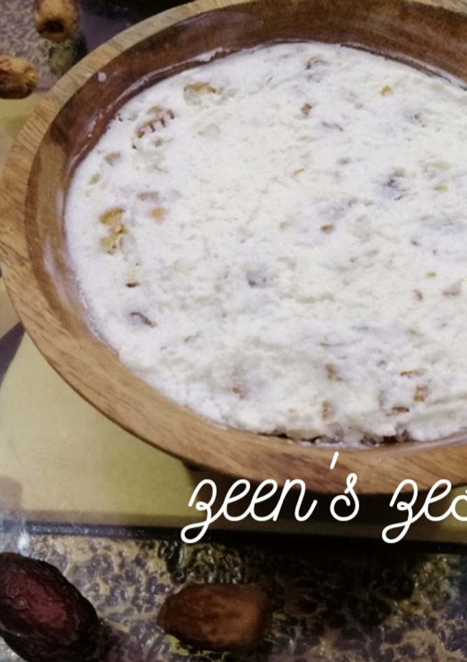 A picture of Dates and Nuts Shrikhand.