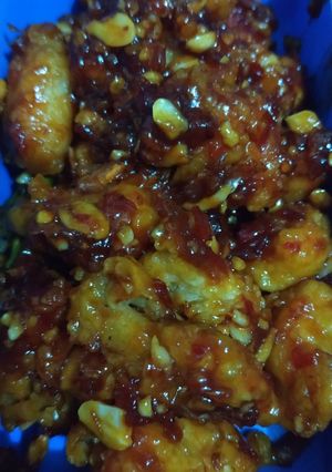 Foto resep Ayam crispy sambel bumbu rujak