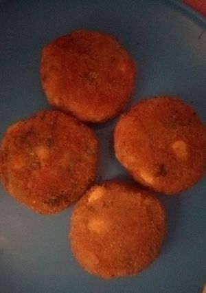 A picture of Vegetable cutlet.