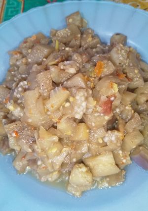 Foto resep Terong ungu oseng pedas