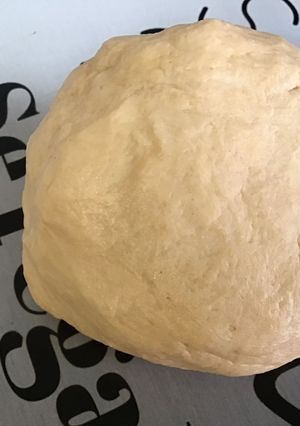 Une photo de Pâte sablée crème et caramel