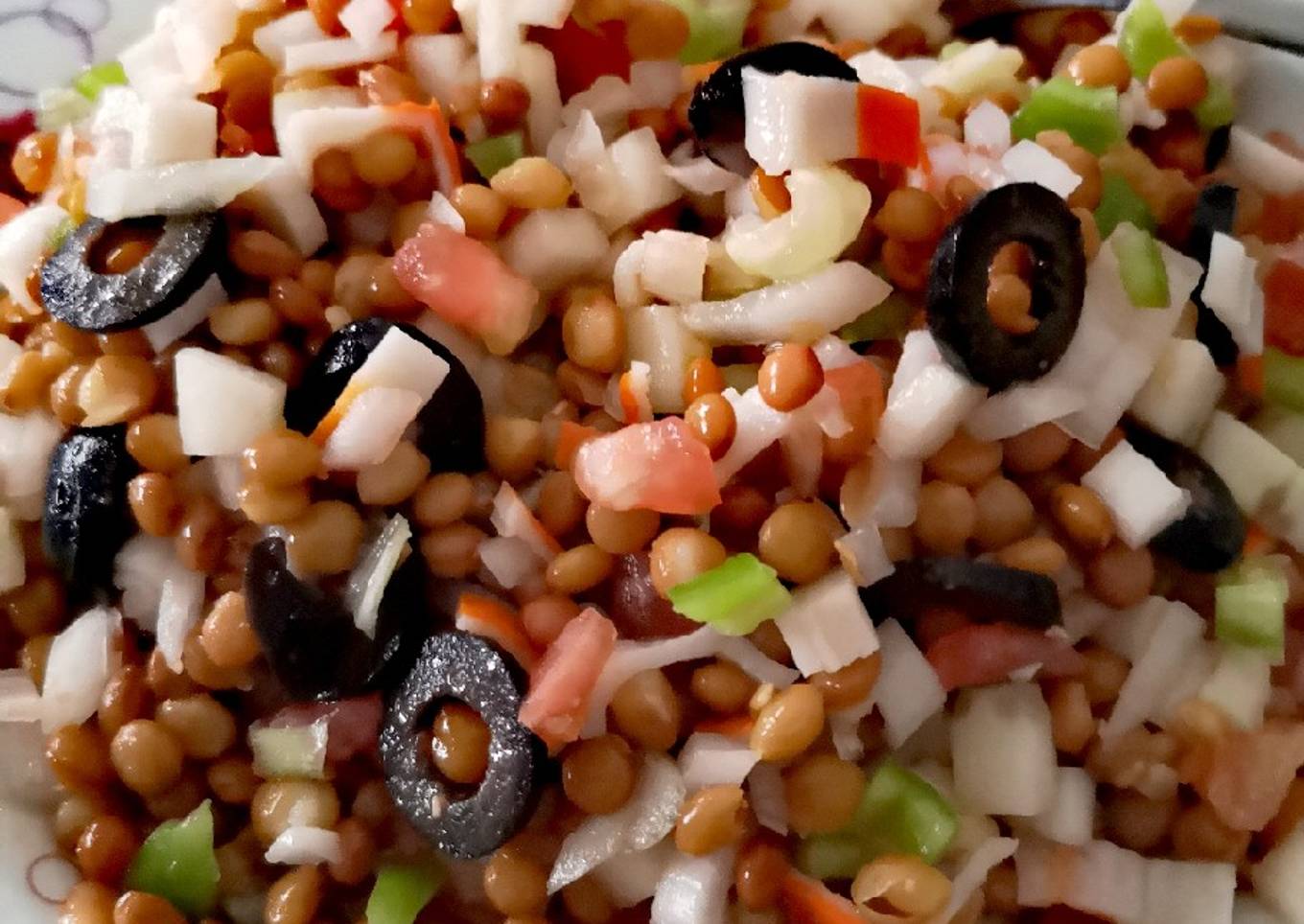 Ensalada de lentejas