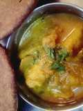 Suran (jimikand)ki  sabji urad ki khasta kahcori ke saath