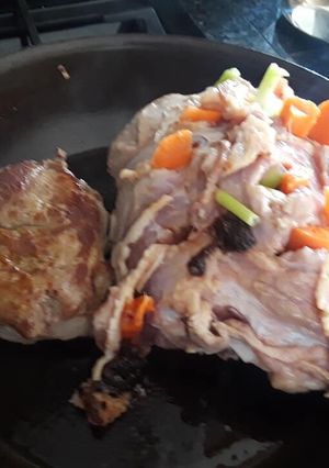 Una foto de Cuete mechado de la Tía Jacky