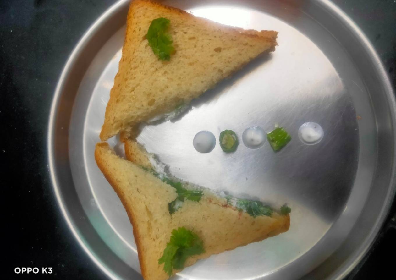 Mayonnnaise sandwich