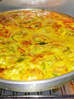 Una foto de Tarta de zuchinni