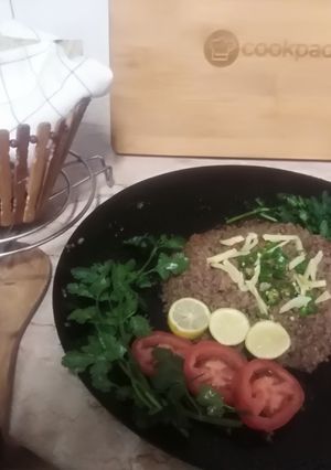 A picture of Dry Tawa Qeema.