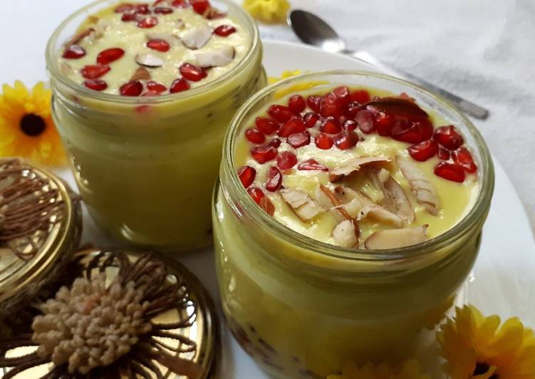 Step-by-Step Guide to Prepare Homemade Thandai Custard