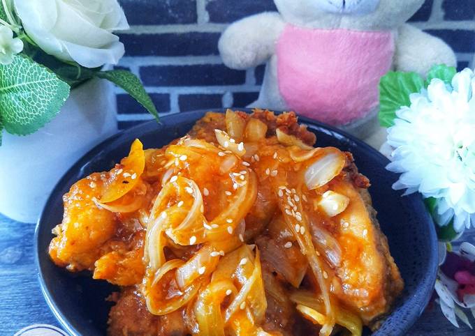 Resep Ayam Asam Manis Oleh Minie Nora Mnkitchen Cookpad