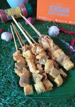 Foto resep Sate ampela&uritan(telur muda ayam)