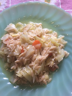 A picture of Cabbage Youvetsi.