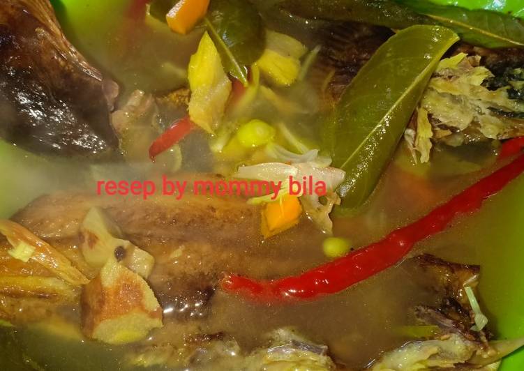 Cara membuat Pindang ikan baung salai yang enak dan Mudah Dibuat