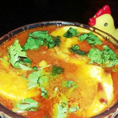 A picture of Egg masala (my style).