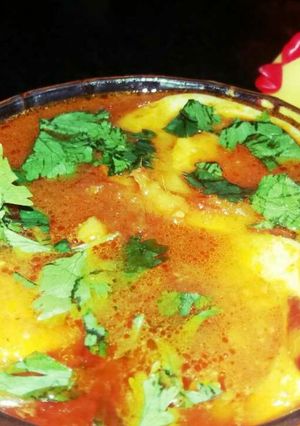 A picture of Egg masala (my style).