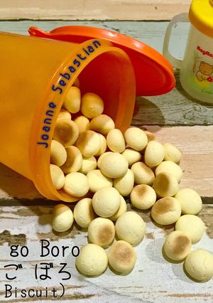 Foto resep Tama go Boro たまご ぼろ (Egg Biscuit)