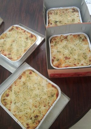 Foto resep Lasagna Triple Cheese