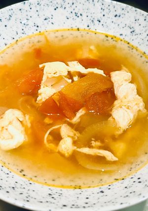 Foto resep Sup Tomat Telur