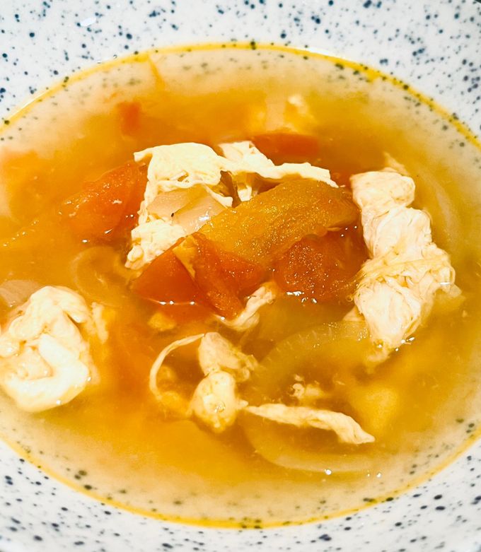 Foto resep Sup Tomat Telur