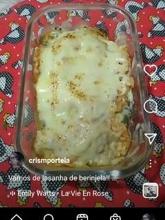 Foto de Lasanha de berinjela e frango