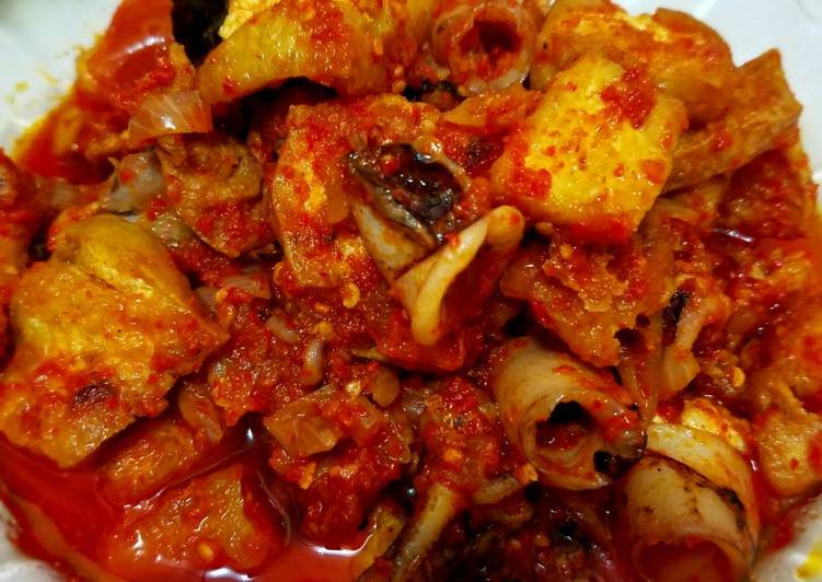 Bumbu Cumi Tahu Balado | Cara Bikin Cumi Tahu Balado Yang Mudah Dan Praktis