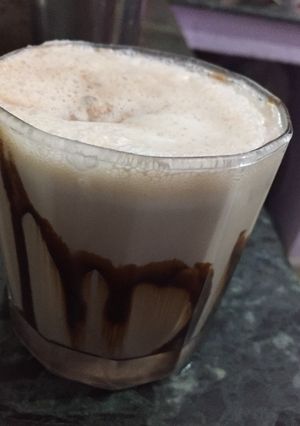 A picture of Chocolate shake.