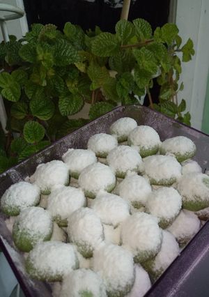 Foto resep Putri Salju Pandan