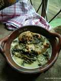 Santan pekasam daun singkong