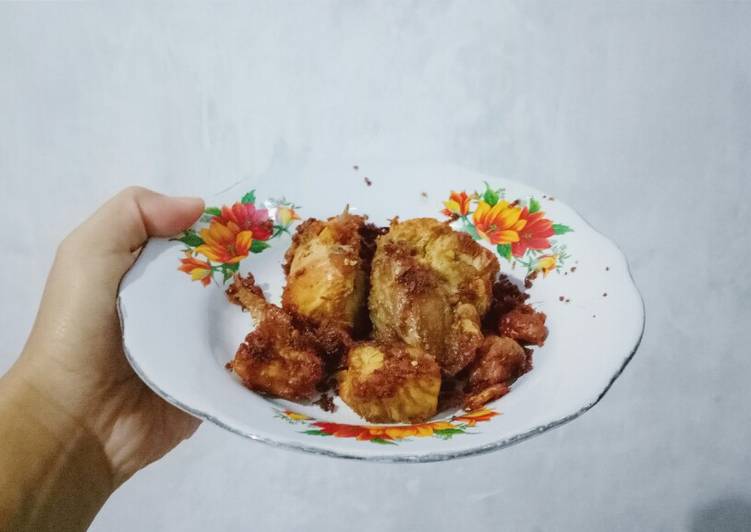 Cara Gampang Menyiapkan Ayam Asin (Ayam Ungkep Bumbu Kuning), Lezat Sekali