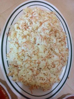 صورة لوصفة طريقة عمل الرز ب الشعيرية