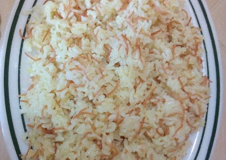 طريقة عمل الرز ب الشعيرية
