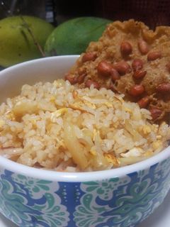 Foto resep Green Mango Fried Rice