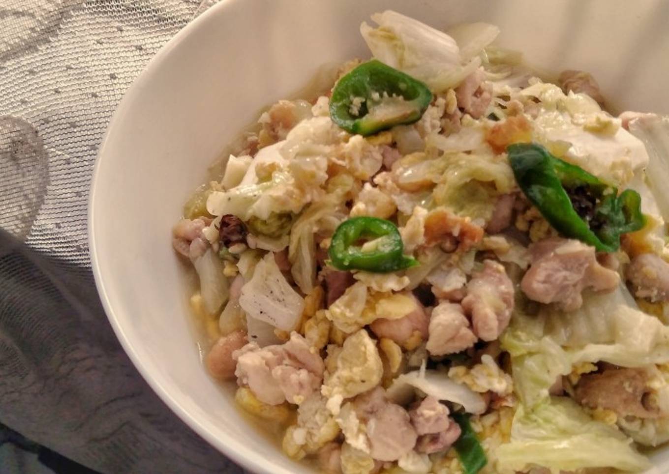 Napa Cabbage Stir Fry