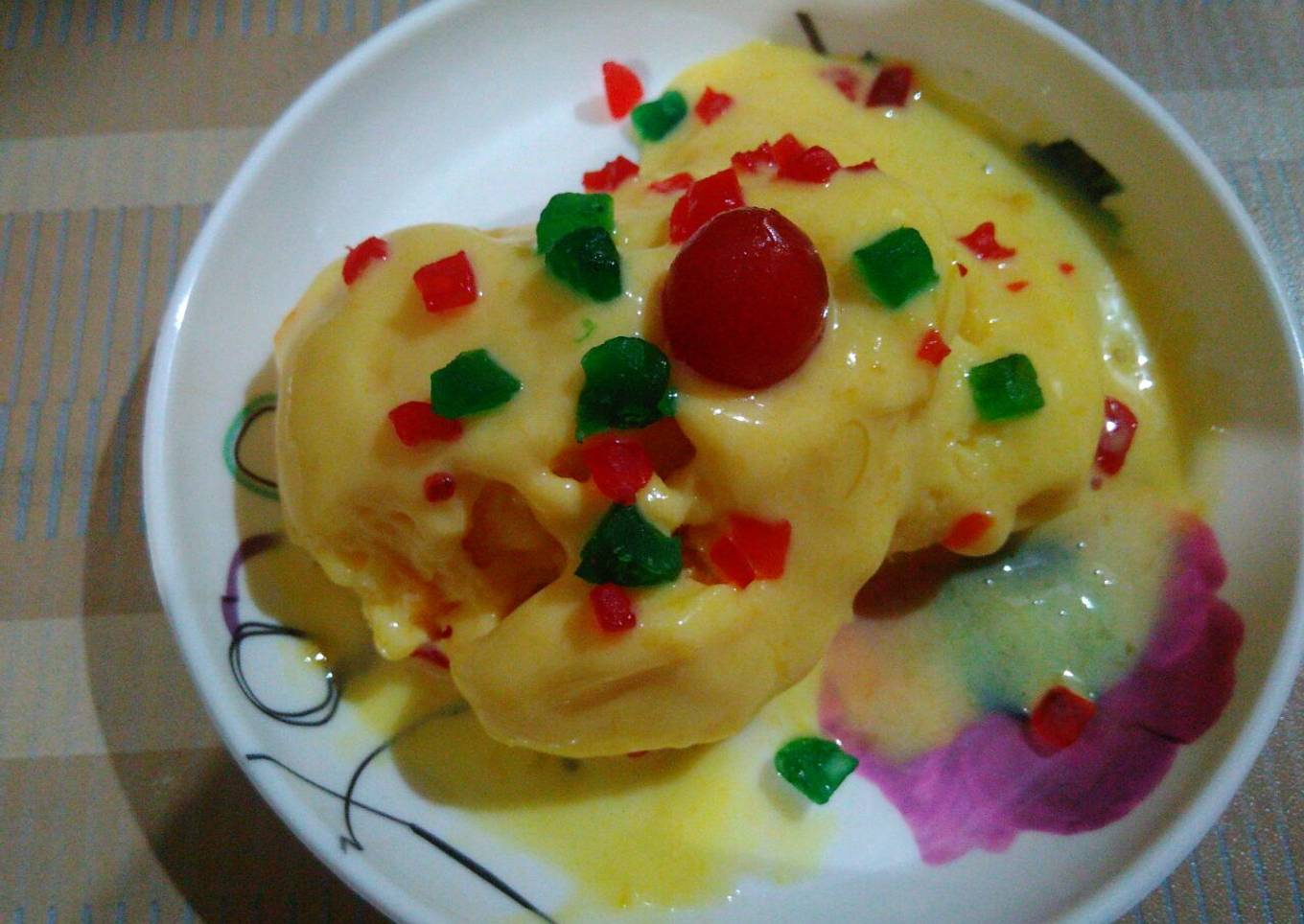Mango ice cream