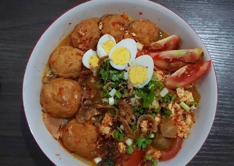 Resep Mie kuah tek tek Anti Gagal