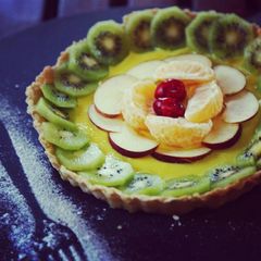 A picture of Custard Fruit Tart.
