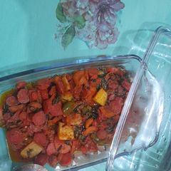 A picture of Gajar methi.